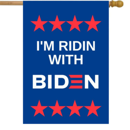 I'm Ridin With Biden Garden Flag 12X18 In