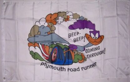 Plymouth Road Runner White Flag
