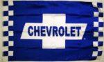 Chevrolet Blue Checkered Flag 3x5 FT