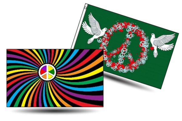 Peace Earth Flags