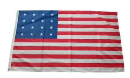 American Flag 16 Stars 1812 Flag 3x5 FT Front