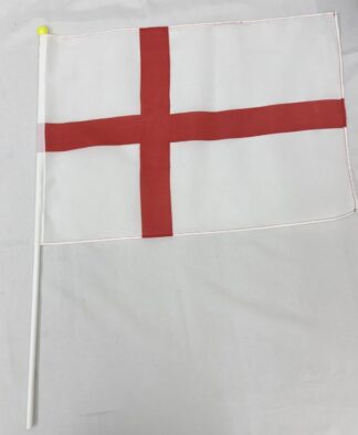 Flag of England Hand Flag 12x18 Inch