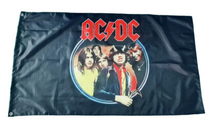 AC DC Highway To Hell Flag