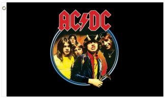 AC DC Highway To Hell Flag 3X5 FT