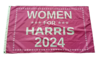 Women For Harris 2024 Flag