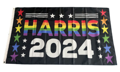 Harris 2024 Rainbow Pride Flag 3X5 FT