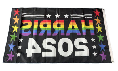 Harris 2024 Rainbow Pride Flag 3X5 FT