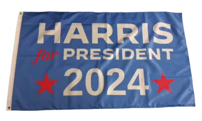 Harris For President 2024 Blue Flag 3X5 FT