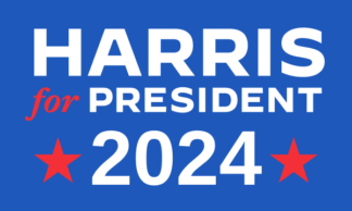 Harris For President 2024 Blue Flag 3X5 FT