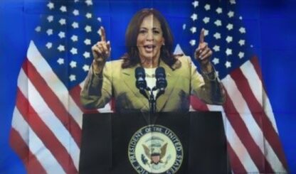 Kamala Harris For President Flag