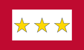 Three Gold Star Service Flag