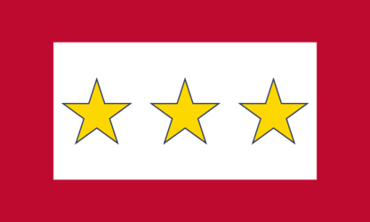 Three Gold Star Service Flag 3x5 FT