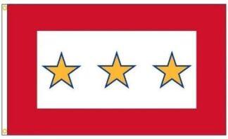 Three Gold Star Service Flag 3x5 FT