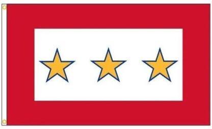 Three Gold Star Service Flag 3x5 FT