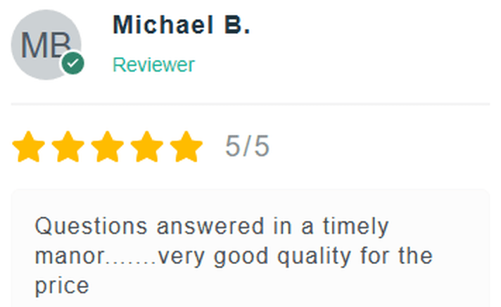 About El Cheapo Flag Store 5 Star Review: Questions answered in a timely manner...very good quality for the price