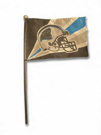 Small Detroit Lions mini flag with team logo and colors, ideal for display or outdoor use.