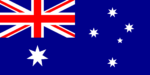 Australia Stick Flag 4x6 In