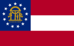 Georgia State Flag 3x5 FT