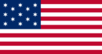 American Flag Hopkinson -1777-1795 3x5 FT