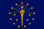 Indiana State Flag 3x5 FT