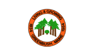 Maine Greenbush Flag