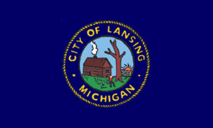 Michigan Lansing Flag