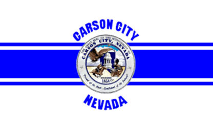 Nevada Carson City Flag