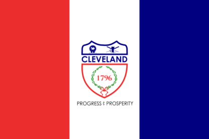 Ohio Cleveland Flag