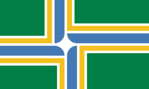 Oregon Portland Flag