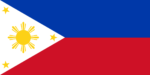 Philippines Stick Flag 4x6 In 12 Pack