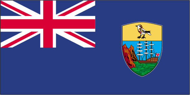 Saint Helena, Ascension, and Tristan da Cunha Flag