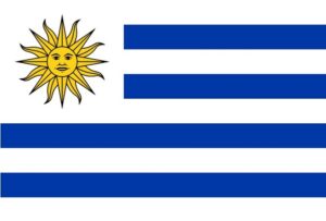 Uruguay Tourism Destinations Flag