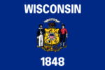 Wisconsin State Flag 3x5 FT