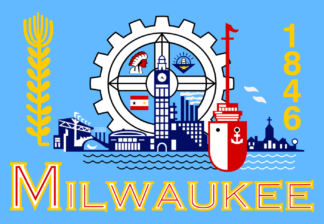 Wisconsin Milwaukee Flag
