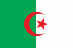 Algeria Flag 4x6 In 12 Pack