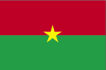 Burkina Faso Stick Flag 4x6 In