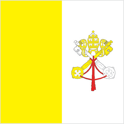 Holy See Vatican City Flag