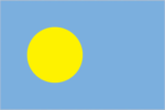 Palau Flag 3x5 FT