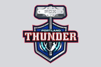 Portland Thunder Flag