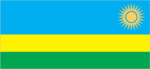 Rwanda Flag 3x5 FT