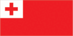 Tonga Stick Flag 4x6 In 12 Pack