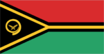 Vanuatu Stick Flag 4x6 In 12 Pack